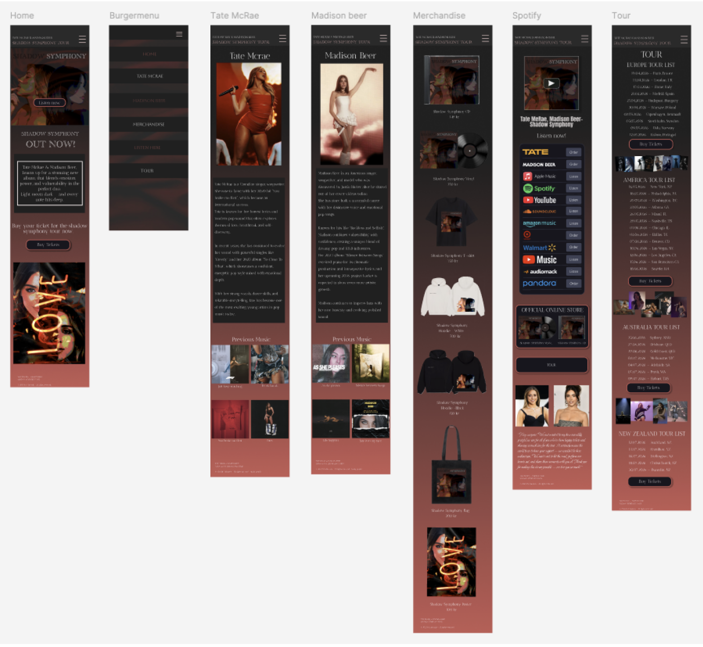 Landingpage til LP
